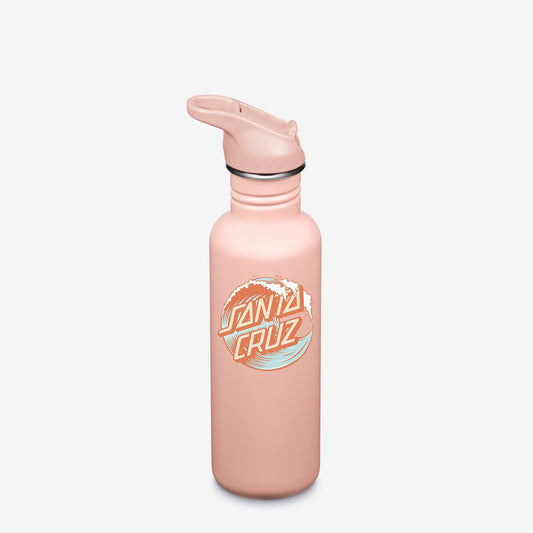 27oz-classic-with-flip-seal-sport-cap-santa-cruz-o9 27oz_Classic_SantaCruz_PeachParfait_WaveDot.jpg